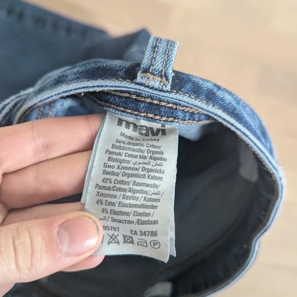 Mavi Dark Blue Flare Jeans - Picture 7 of 7